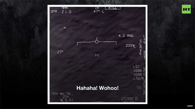 UFO itirafı dünyayı salladı! İşte ABD Deniz Kuvvetleri'nin gerçek dediği görüntü - Resim: 1