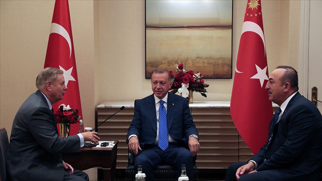Cumhurbaşkanı Erdoğan ABD Senatörü Graham'ı kabul etti - Resim: 0