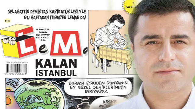 Selahattin Demirtaş Leman dergisinde çizmeye başladı - Resim: 0
