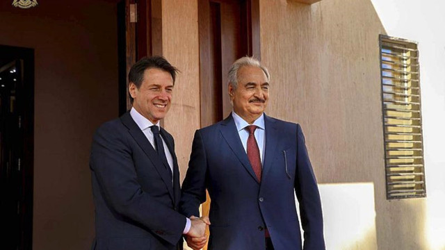 Hafter'le görüşen İtalya Başbakanı Conte Türkiye'ye geliyor! Gündem Libya - Resim: 0