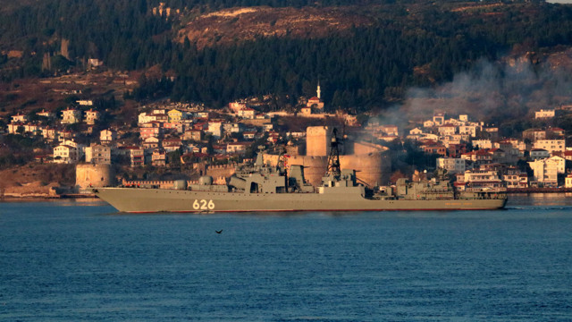 Rus savaş gemisi 'Koramiral Kulakov' Akdeniz'e iniyor - Resim: 0