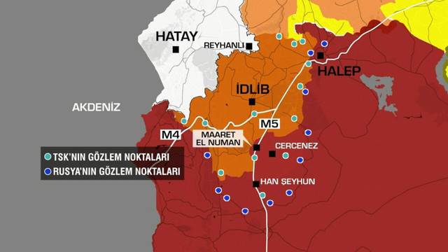 İdlib'den acı haber! Rejim güçleri saldırdı: 5 asker şehit, 5 asker yaralı - Resim: 0