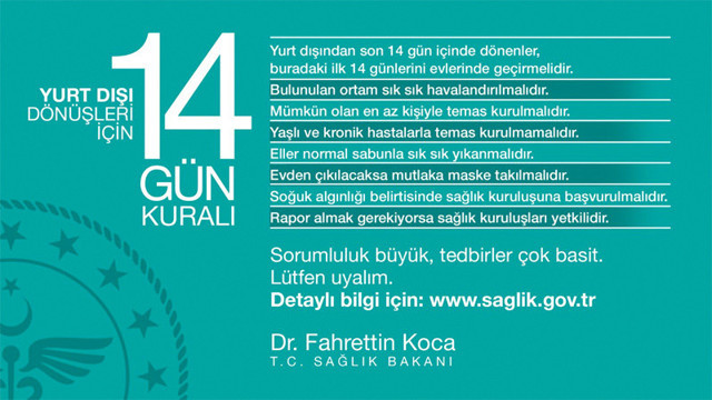 Sağlık Bakanı Fahrettin Koca : Türkiye'ye virüs yurt dışından gelecek - Resim: 1