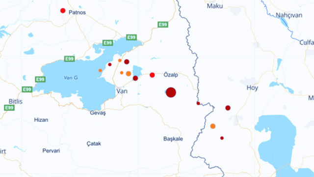 Son dakika Van'da panik yaratan deprem! Kandilli Rasathanesi şiddetini açıkladı - Resim: 0