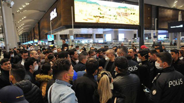 İstanbul Havalimanı'ndan 1500 yabancı uyruklu yolcu Karabük'e nakledildi - Resim: 0