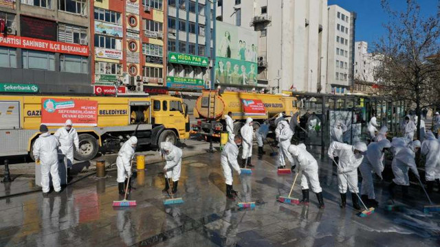 Gaziantep Büyükşehir Belediyesi koronavirüsle her alanda mücadele ediyor - Resim: 6