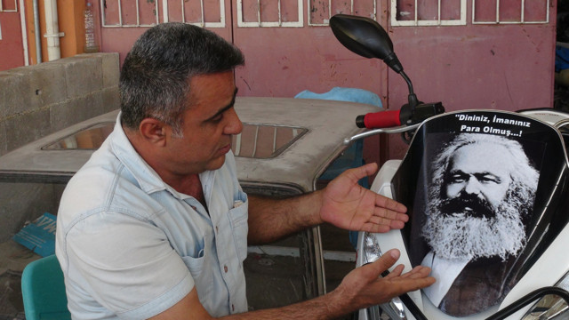 Kilis'te babadan oğluna Karl Marks tepkisi: Parayı veren benim - Resim: 0