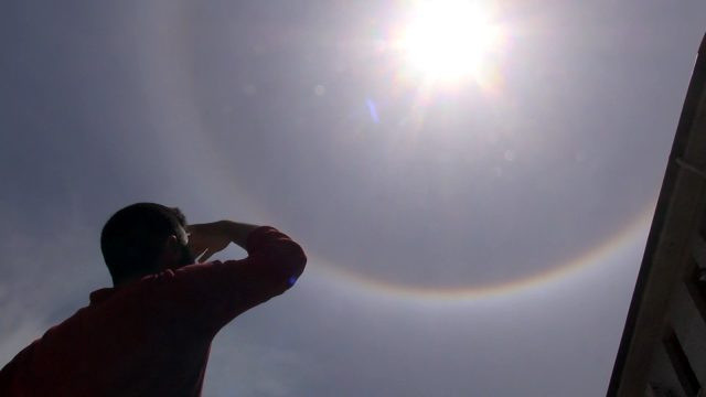 Tokat'ta çok enteresan doğa olayı bakan bir daha baktı - Resim: 1