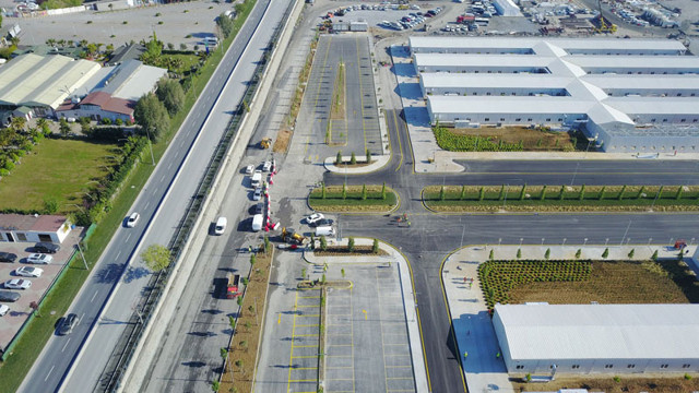 Atatürk Havalimanı'ndaki salgın hastanesi inşaatı havadan görüntülendi - Resim: 0