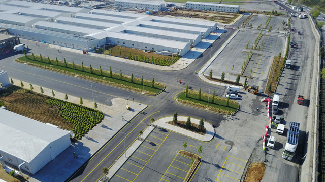 Atatürk Havalimanı'ndaki salgın hastanesi inşaatı havadan görüntülendi - Resim: 1