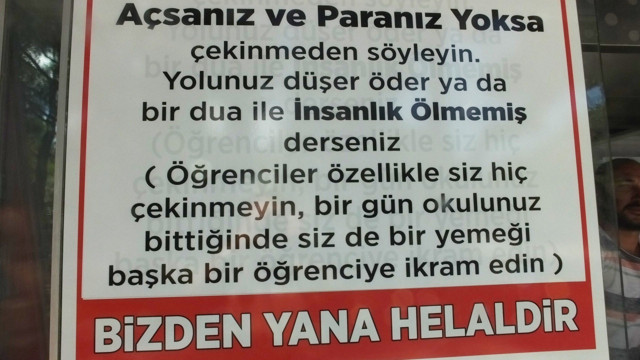 Balıkesir'de astığı o yazı sayesinde ikinci dükkanını açtı - Resim: 0