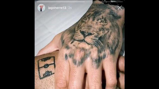 Galatasaray Iago Herrerin ile sıkıştı! Aslan dövmesini bile paylaştı - Resim: 1