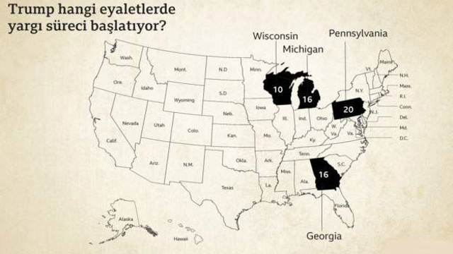 ABD Başkanlık seçiminde son durum! Olası 3 senaryo var! İşte sonuçları değiştirebilecek eyaletler - Resim: 3