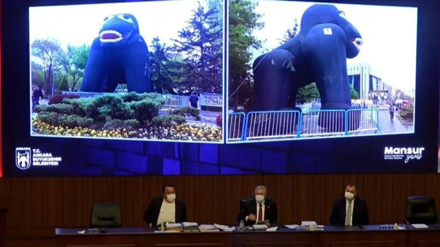 Ankara Belediyesi Meclisi'nde gergin anlar! Mansur Yavaş meclis üyelerini konuşturmadı - Resim: 2