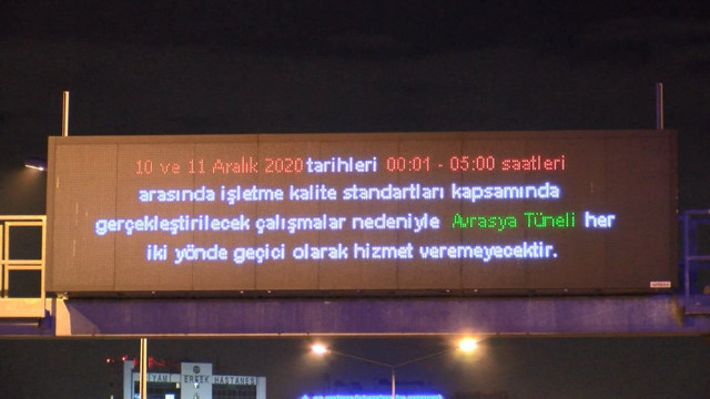 Kaç gün kapalı olacak? Avrasya Tüneli'nde yangın tatbikatı - Resim: 0