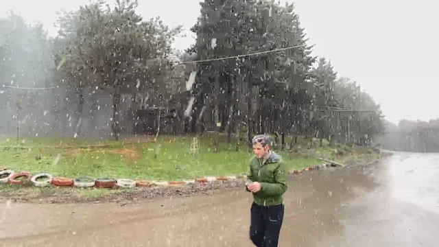 İstanbul'da kar yağışı başladı! İşte İstanbul'dan ilk kar manzaraları... - Resim: 1