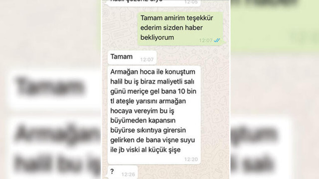 Hastane müdüründen rüşvet mesajı: Viski vişne 10 bin TL istedi - Resim: 0
