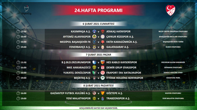 Fenerbahçe-Galatasaray derbisinin tarihi belli oldu - Resim: 2