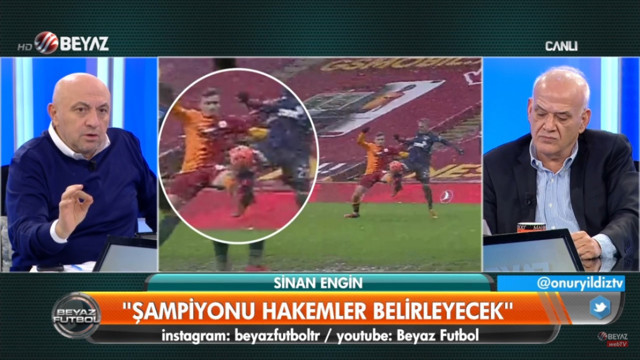 Sinan Engin'den Galatasaray - Kasımpaşa maçındaki penaltı pozisyonuna olay yorum - Resim: 1