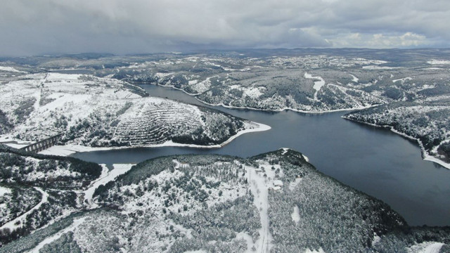 Kar yağışı İstanbul'a yaradı! Bakın kaç aylık su birikti - Resim: 0
