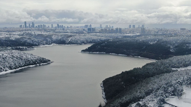 Kar yağışı İstanbul'a yaradı! Bakın kaç aylık su birikti - Resim: 1