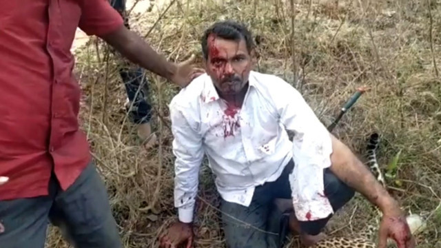 Hindistan'da bir adam ailesine saldıran leoparı elleri ile öldürdü - Resim: 0