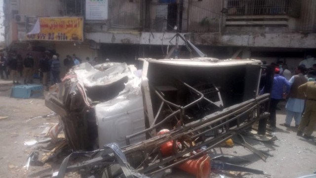 Pakistan'da patlama: Ölü ve yaralılar var - Resim: 1