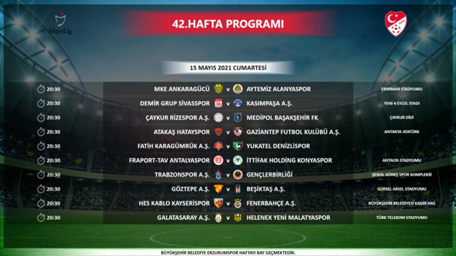 Galatasaray-Beşiktaş derbisinin tarihi belli oldu! İşte 3 haftalık program - Resim: 2