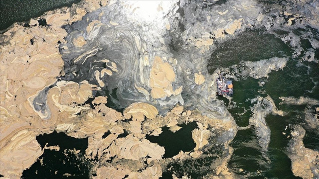 Bakan Kurum: Müsilaja karşı Türkiye'nin en büyük deniz temizleme seferberliği başlatıyoruz - Resim: 1