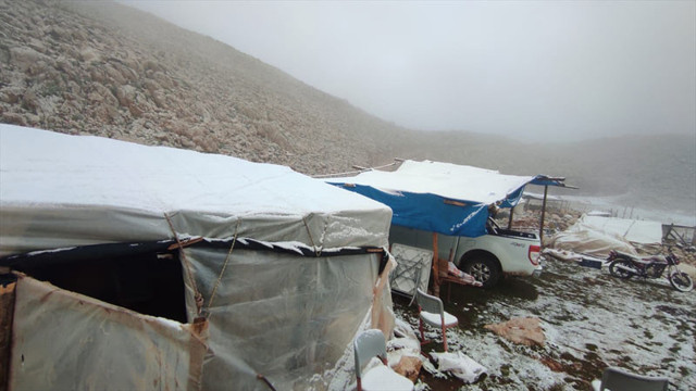Antalya'da Haziran ayında kar yağdı kar yağışı etkili oldu - Resim: 0