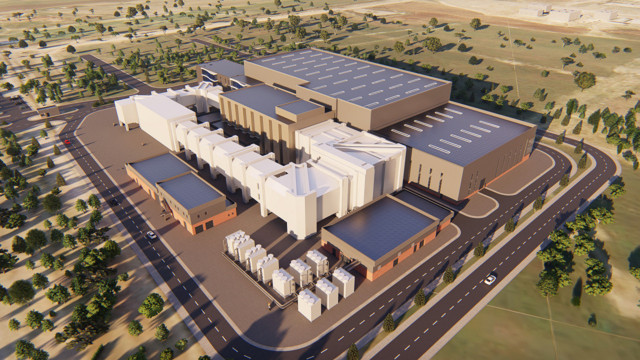 Türkiye'nin en büyük Avrupa'nın ikinci büyük rüzgar tüneli tesisinin yapımı sürüyor - Resim: 0