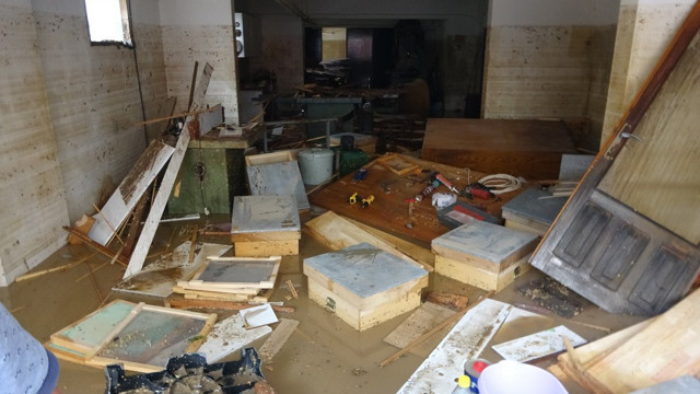 Artvin Arhavi'de sular çekilmeye başladı selin büyüklüğü gün yüzüne çıktı - Resim: 3