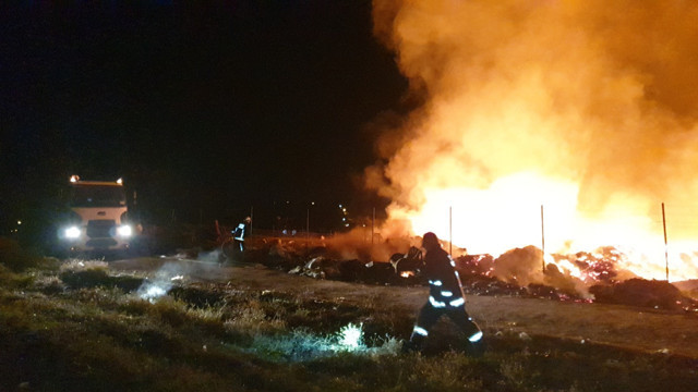 Yalova'da korkutan çöplük yangını - Resim: 0