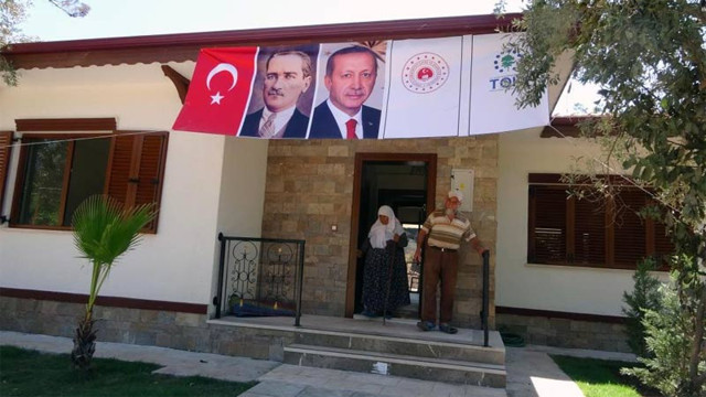 Marmaris'teki orman yangınlarında yanmıştı TOKİ kısa sürede yapıp teslim etti - Resim: 0