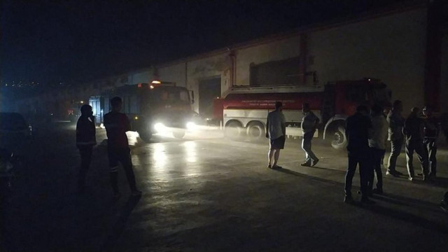 Gaziantep Organize Saniye Bölgesi'nde yangın çıktı - Resim: 1