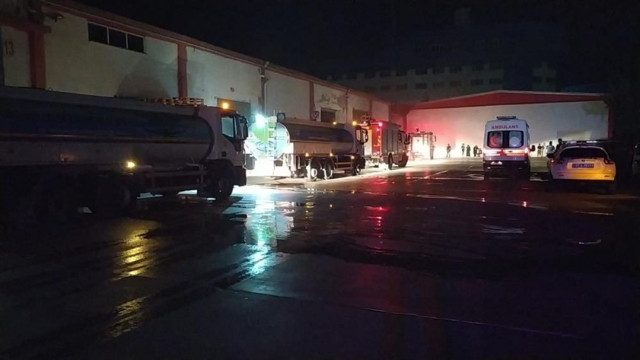 Gaziantep Organize Saniye Bölgesi'nde yangın çıktı - Resim: 0