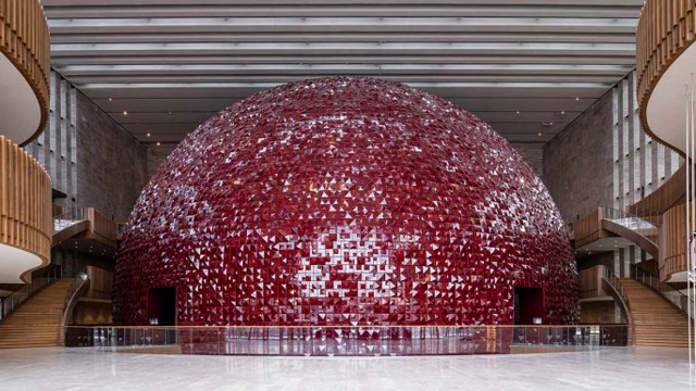 AKM'nin kırmızı küresi böyle tasarlandı - Resim: 0