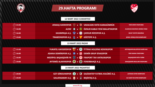 Süper Lig'de 4 haftalık program açıklandı! İki dev maçın tarihi belli oldu - Resim: 2