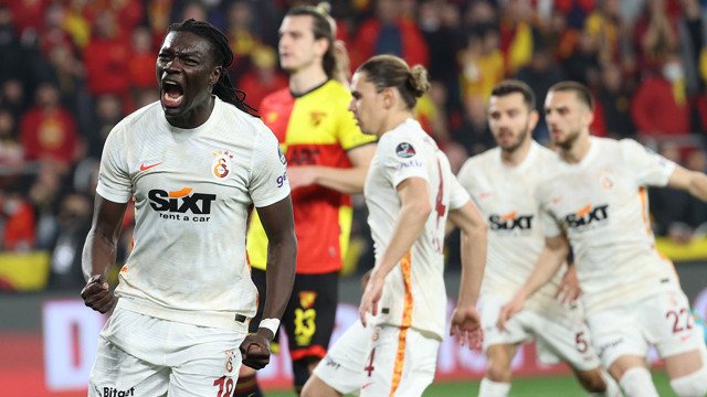 İzmir'de müthiş maç! Galatasaray dört penaltılı maçta Göztepe'yi yıktı - Resim: 1