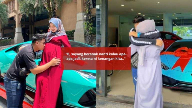 Hamile kadın eşine Lamborghini hediye etti nedeni dikkat çekti - Resim: 0