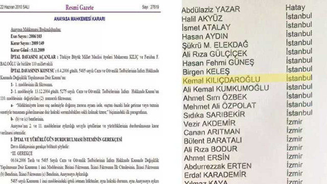 Abdulkadir Selvi olay belgeyi paylaştı Kılıçdaroğlu 'Erbakan hapse girsin' diye imza atmış - Resim: 0