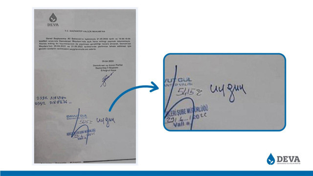 Ali Babacan'a evrakta sahtecilikten suç duyurusu şoku Gaziantep Valiliği açıkladı - Resim: 1