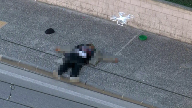 Gaziantep'te canlı bomba paniği! Emniyetin önünde vurulma anı kameraya anbean yansıdı - Resim: 0