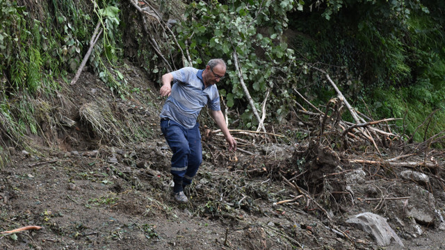 Ordu'yu sel vurdu; 253 heyelan meydana geldi evler zarar gördü - Resim: 2