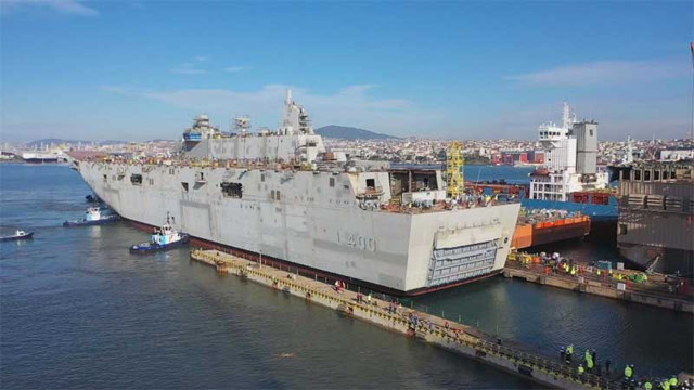 27 bin tonluk Türkiye'nin en büyük savaş gemisi için geri sayım testleri birer birer geçiyor - Resim: 0