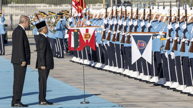 Malezya Kralı Ankara’da! Erdoğan resmi törenle karşıladı: 30 yıl sonra ilk üst düzey ziyaret! - Resim: 0