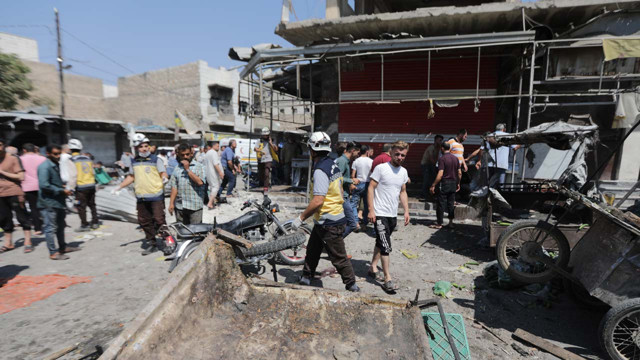 Suriye'nin kuzeyindeki Bab ilçesine füzeli saldırı! 9 ölü 15 yaralı - Resim: 0