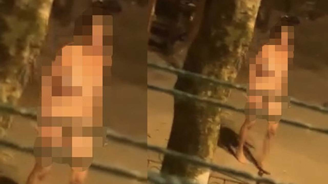 Fatih'te çıplak kadın mahalleliyi bezdirdi! Çocuk parkında rezalet Rus kadın çırılçıplak - Resim: 2