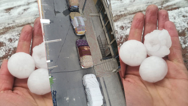 İstanbul saat 22.00'ye kadar çok fena şiddetli fırtına dolu getiriyor araçları sarıp sarmalayın - Resim: 1