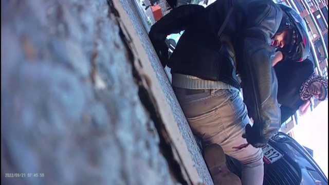 Ümraniye'de motosikletliye dehşeti yaşattı! 'Ekmek yer su içer gibi bıçakladı' - Resim: 0